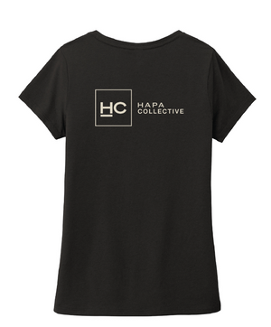 Hapa Collective - Signature Branded Logo - Womens V-Neck