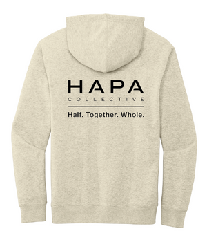 Hapa Collective - Core Wordmark hoodie (light grey)