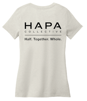 Hapa Collective - Core Wordmark Womens V-Neck