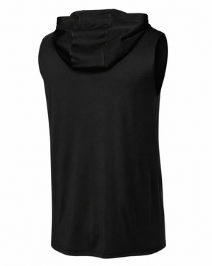 HAPA Collective Sleeveless Performance Hoodie/Tee – Black