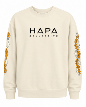 Hapa Collective - Island Inspired Lei Hoodie (Limited Release!) - Crew Neck
