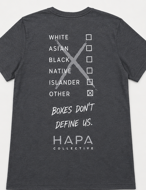 Hapa Collective - "Boxes Don't Define Us" - HC Logo (Womens  Scoop Neck)